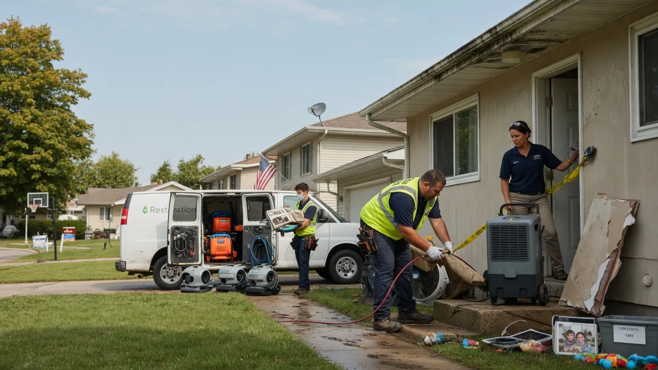 Water Damage Restoration in Middleport, PA near me